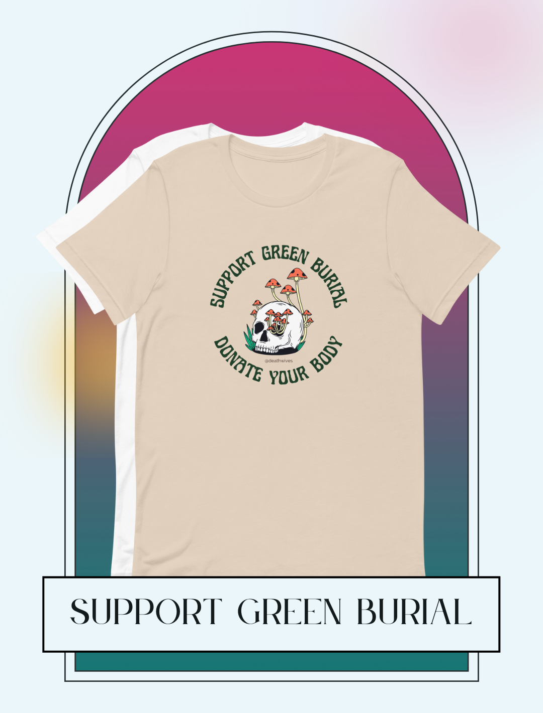Support Green Burial π Unisex Tee