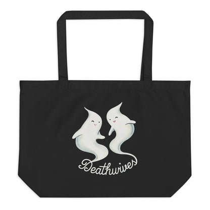 Large organic Ghostie tote bag