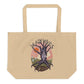 Love Them All Year Large organic tote bag